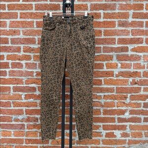 Kut from the Kloth Leopard Print Ankle Pants